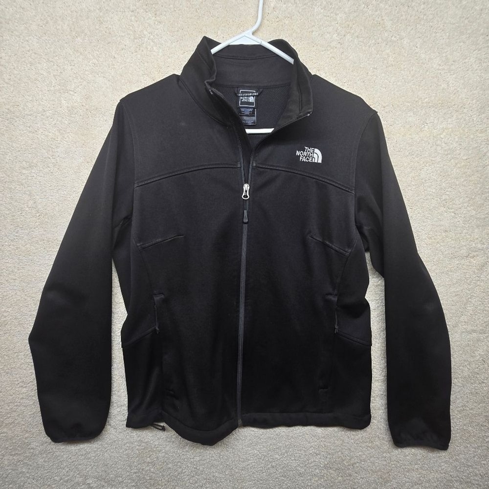 The North Face Full Zip Black Jacket Women's Large‎